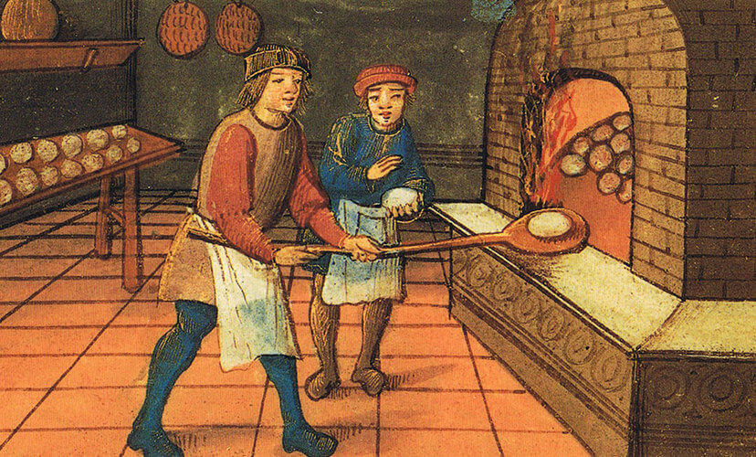 Panaderos medievales